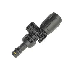 Högtryckstvättar-Kompatibel med Karcher Vario Power Jet Kort 360 VP 180 S Roterbart Högtrycksvattenmunstycke Kompatibel med K2 - K7 wit