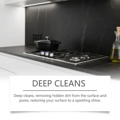 LBSS Rengöringsmedel-Kraftfullt Kök Avfettningsmedel Pulver Löser Omedelbart Upp Oljefläckar Kraftig Hushållsrengöring För Spishällar Köksfläktar Kakel 1