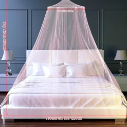 AUGRO Skadedjur & Insekter-Kuppel Myggnät, Säng Myggnät Stor Polyester Myggnät