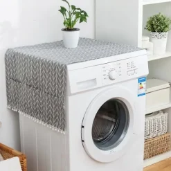 Tvättmaskiner-Kylskåpsskydd Dammtätt Mikrovågsskydd med Förvaringsväska