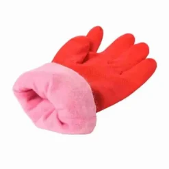 KZQ Skadedjur & Insekter--Diskhandskar plus sammetsvarma hushållshandskar vinter latex pvc handskar långa rena vattentäta hushållshandskar