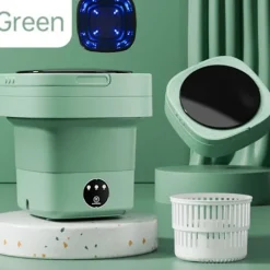 DMstore Tvättmaskiner-6,5L Liten Tvättmaskin Stor Kapacitet Bärbar Tvättmaskin För Underkläder Strumpor Tvätta