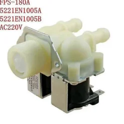 Tvättmaskiner-LG Tvättmaskin Vatteninloppsventil FPS-180A 5221EN1005A 5221EN1005B AC220V Tvättmaskinsdel