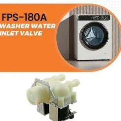 Tvättmaskiner-LG Tvättmaskin Vatteninloppsventil FPS-180A 5221EN1005A 5221EN1005B AC220V Tvättmaskinsdel