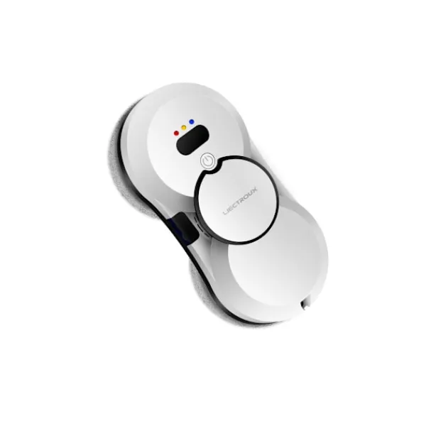 Liectroux Fönsterrengöring-HCR-10 Fönsterputsrobot, Ultraljudsspray, AI Routing, UPS-skydd