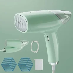 Ångtvättar-Liten bärbar handångstryckare för tyg, kläder, resor, kraftfull 1200 W, snabb uppvärmning på 30 sekunder