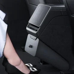 unbranded Soptunnor-Liten Magnetisk Bil Sopkorg Organizer Skräpbehållare Fodral för ModelY/3 Garbage can