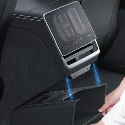 unbranded Soptunnor-Liten Magnetisk Bil Sopkorg Organizer Skräpbehållare Fodral för ModelY/3 Garbage can