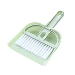 ATELA Rengöringsmedel-Liten sop- och set för hemminidammar med set (grön)