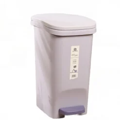 Soptunnor-8LSquare papperskorg med lock, kreativ stor papperskorg