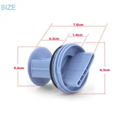 Tvättmaskiner-Luddfilter - Passar Bosch, Siemens, Neff, Constructa, Balay filterlock - Luddfilter på pump 647920 00647920 - Ersätter 605010 00605010