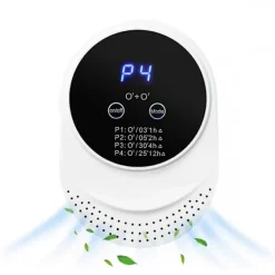 FJORD Ångtvättar-Luktborttagare för Stark Lukt Luktborttagning Luftrenare för Hem, Husdjur, Toalett, Garderob, Sovrum, Kök, Rök Eu-kontakt