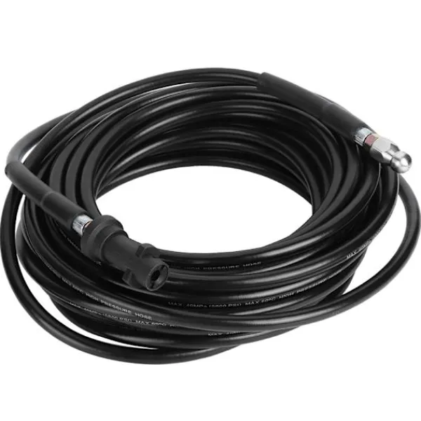 Högtryckstvättar-15m Högtryckstvättslang Avloppsrör Verktyg Kompatibel med Karcher K-serien