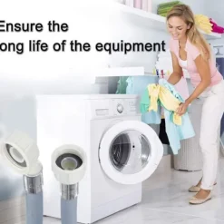 Tvättmaskiner-5m Kallvattenförsörjningsslang för Tvättmaskin och Diskmaskin