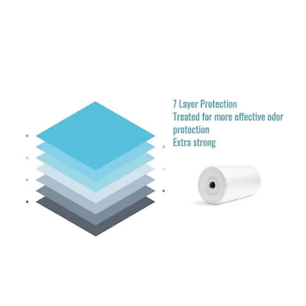 Soptunnor-100M Påfyllningspåsar för blöjhinkar för spädbarn Kompatibel med Kompatibel med Kompatibel med