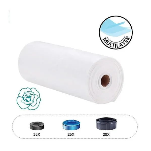 Soptunnor-100M Påfyllningspåsar för blöjhinkar för spädbarn Kompatibel med Kompatibel med Kompatibel med