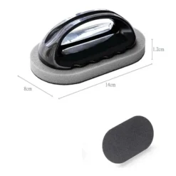 NSF Svampar & Dukar-Magiskt kök svamp borste melamin svamp rengöring borste avkalkning kniv panna kruka rengöring stark sanering borstar