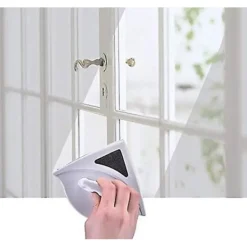 DAO Fönsterrengöring-Magnetisk fönsterputsare Dubbelsidig glasruta Torkare Justerbar magnetisk glidare Rengöringsborste Verktyg Glas Tvätt Rengöringsverktyg Borste 1st-blå/vit Db | Fyndiq