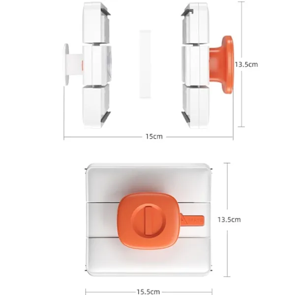 INF Fönsterrengöring-Magnetisk fönsterputsare för 15-26mm glastjocklek