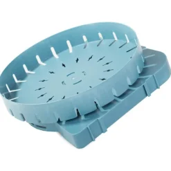 B2X Tvättillbehör-Maximera förvaringsutrymmet med denna roterande hörnhylla!