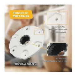 Tvättmaskiner-Mbf618448 Tvättmaskin Rotor Nav För Lg Tvättmaskin Rotor Nav 4413er1001c 4413er1002a 4413ea1002b Tvätt-Bra