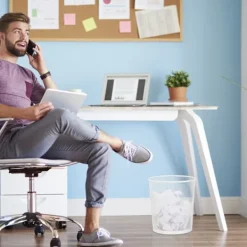 B2X Soptunnor-Metall papperskorg