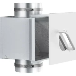 Torktumlare-Metall Torktumlare Luddfilter, Inomhus Torktumlare Ventil med Luddbehållare, Passar i 2x4 Väggram/Väggens Yta As Shown