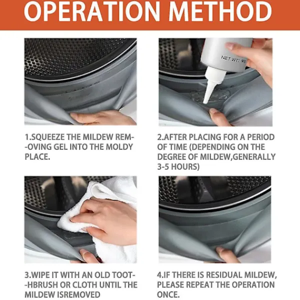 Rengöringsmedel-Mögeltvätt Gel Mögelborttagare [LGL]