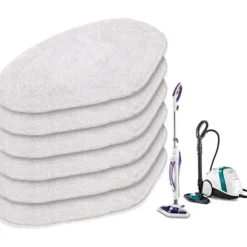 Ångtvättar-Mikrofiber ersättningspads för Polti Vaporetto ångmopp 6-pack