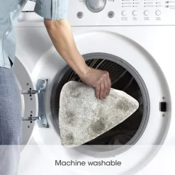 Ångtvättar-Mikrofiber Ångmopp Påfyllningsdynor (6-pack), Vit - 6x Ångrengöringsdynor