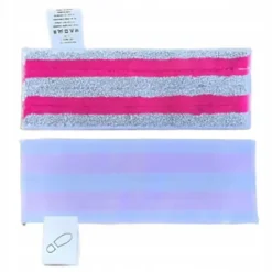 Rosfix Ångtvättar-Mikrofiberduk EasyFix Rosa – Hög Absorptionsförmåga | Kardborrefäste | Ersättningsdel för Karcher SC2, SC3, SC4