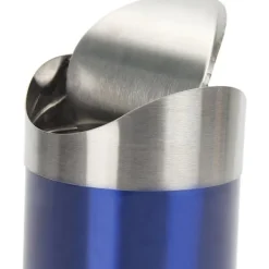 unbranded Soptunnor-Mini Bordssopbehållare i Rostfritt Stål, 1,5L Kapacitet