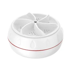 Tvättmaskiner-Mini Bärbar Tvättmaskin (Vit), Portabel Tvättmaskin för Kläder, Sminkborstar, Frukt och Grönsaker