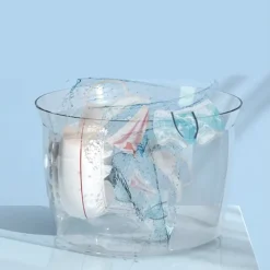 Tvättmaskiner-Mini Bärbar Tvättmaskin (Vit), Portabel Tvättmaskin för Kläder, Sminkborstar, Frukt och Grönsaker