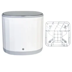 unbranded Soptunnor-Mini Diskmaskin För Koppar Muggar USB Uppladdningsbar Diskmaskin med Kopphållare