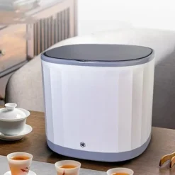 unbranded Soptunnor-Mini Diskmaskin För Koppar Muggar USB Uppladdningsbar Diskmaskin med Kopphållare