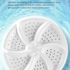 Tvättmaskiner-Mini Diskmaskin Portabel Bänkdiskmaskin Djuprengöring för Köket tvättmaskin 1 st