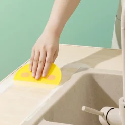 Fönsterrengöring-Mini Glasrakel, Tecknad Duschskrapa Liten Plastskrapa Fönsterskrapa, Enkel Rengöring Fönsterspegel Vattenskrapa