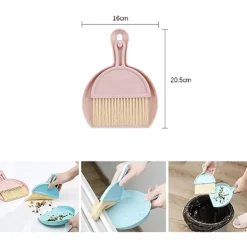 Dammsugare & Tillbehör-Mini Hand Sop och Skyffel Set, Skyffel och Kvast Set Desktop Sopkvast, Skyffel Kvast Nesting Tiny Rengöringskvast för Skrivbord, Tangentbord, Katt, Hund | Fyndiq