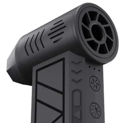 Dammsugare & Tillbehör-Mini Luftfläkt med Extra Munstycke 130000RPM Turbo Jet Fläkt Vindhastighet 39.5m/S Elektrisk Fläkt Blåsande Dammtork (F2)