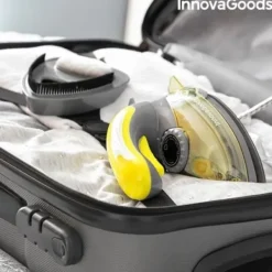 INNOVAGOODS Strykjärn-Mini ångstrykjärn 2 i 1 - VELYRON - - 800 W - Bärbar - Kompakt design