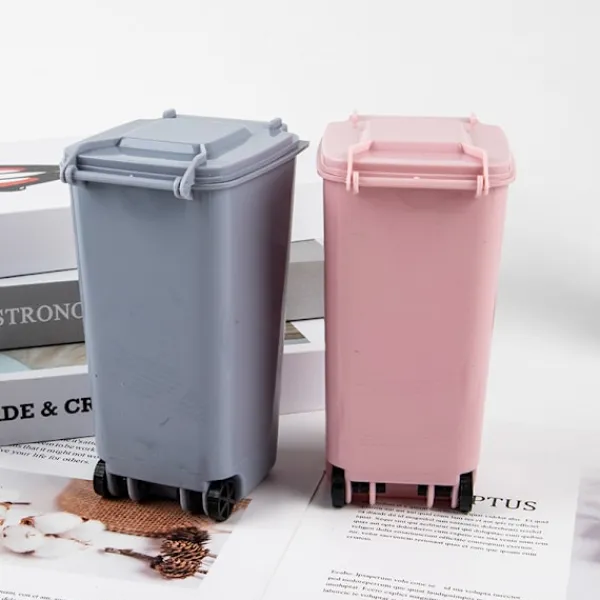 Soptunnor-Mini papperskorg i plast