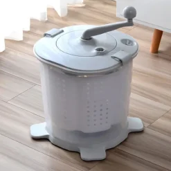 Tvättmaskiner-Mini portabel manuell tvättmaskin hem studentrum grå underkläder tvättmaskin trosor tvättmaskin kompakt storlek lämplig för små hushåll