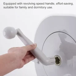 Tvättmaskiner-Mini portabel manuell tvättmaskin hem studentrum grå underkläder tvättmaskin trosor tvättmaskin kompakt storlek lämplig för små hushåll