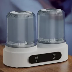 unbranded Tvättmaskiner-Mini Portabel Tvättmaskin med Dubbla Kar för Underkläder Strumpor Hinktvätt