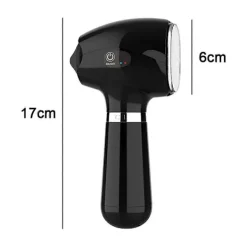 Ångtvättar-Mini Reseångare, Uppladdningsbar Sladdlös Miljövänlig Djuprengöringsteknik För Alla Tyger, Trådlös Högtemperaturpoleringsplatta