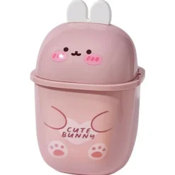 Soptunnor-Mini Soptunna Mini Papperskorg Skräpkorg Bedårande Soptunna Läpp-Typ Skräpkorg Soptunna