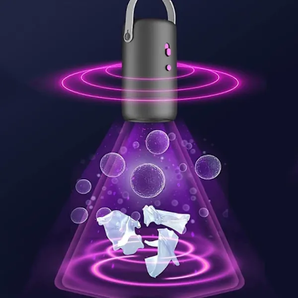 NICEGOU Torktumlare-Mini torkskåp, portabelt multifunktionellt torkskåp, intelligent termostat med två hastigheter för familjelägenhetssal (grå)