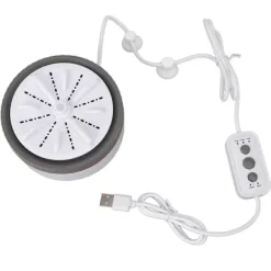 Tvättmaskiner-Mini Turbo Tvättmaskin Tidsinställd Justerbar Multifunktion USB-driven Bärbar Mini Turbo Tvättmaskin för Små Kläder Frukt Diskning