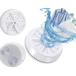 Tvättmaskiner-Mini Tvättmaskin – Portabel och USB-driven